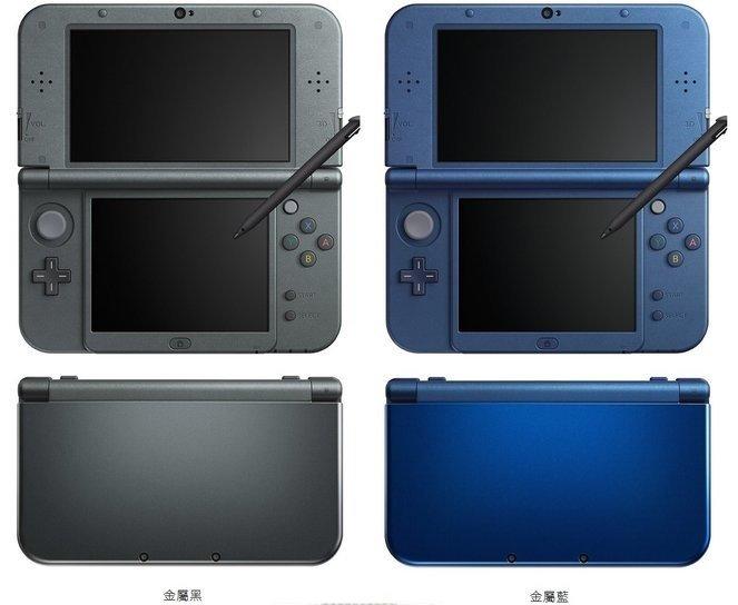 [全新現貨] NEW 3DSLL主機 (日規金屬黑/藍/白/紅4色)  加贈 保護貼 自取價:6380 (小強數位館)