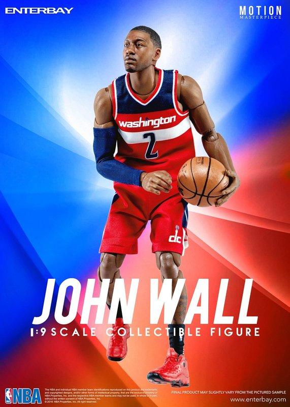 【蛋太郎】全新現貨 ENTERBAY NBA 1/9 John Wall翰·沃爾 MM- 1204 (免運)