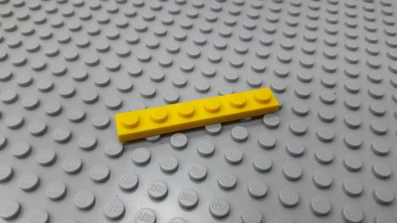 LEGO 樂高二手零件3666(黃色)