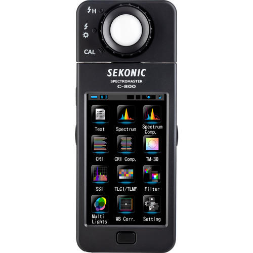 《2魔攝影》SEKONI C-800 數位光譜儀 公司貨  測光表  攝影 SSI 亮度表 精準測LED各種光 預購