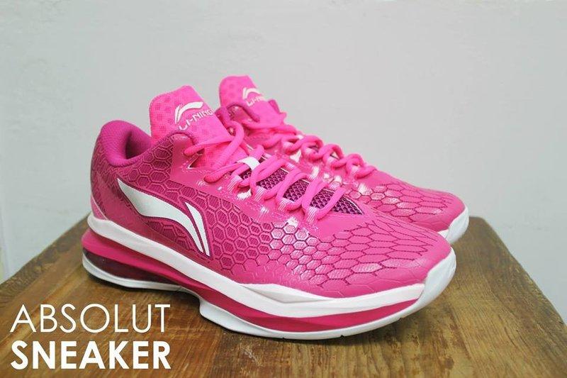 [Absolut]Li Ning 李寧 環弓二代 gel 緩震膠 低筒 low 粉紅 乳腺癌 kobe VI 籃球鞋