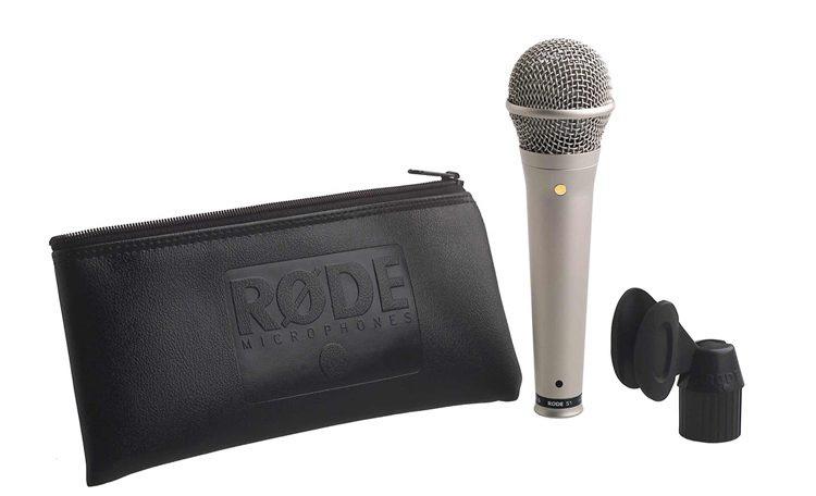 黑熊館 RODE 電容式麥克風 S1  現場表演 收音 手持 超心型 錄音 MIC 預購
