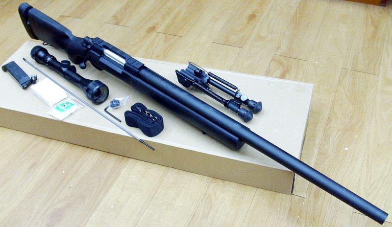 【原型軍品】全新 II  雪狼 PUBG M24 手拉 空氣 狙擊槍 (豪華全配)