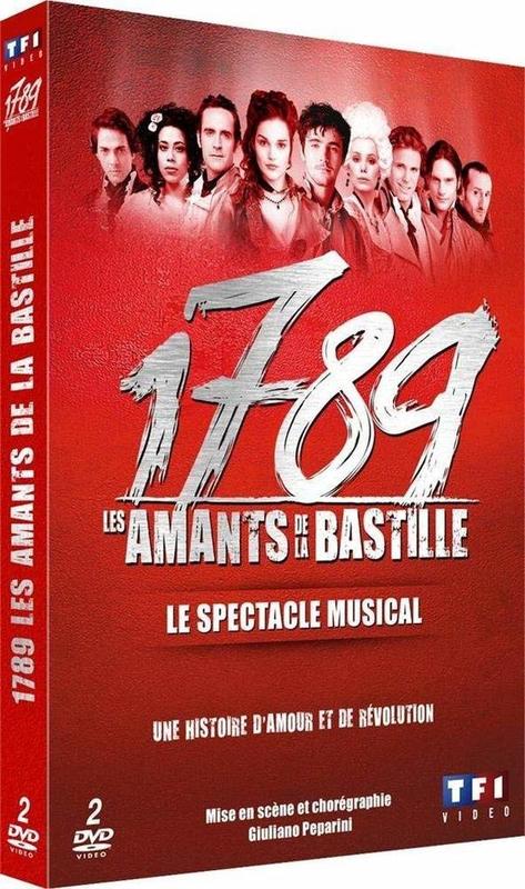 (法版音樂劇)1789 Les amants de la Bastille巴士底戀人 DVD預購