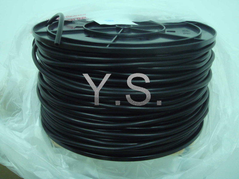 矽膠管 5*8  時尚金鑚黑 軟質膠管 18米 450元(免運費)