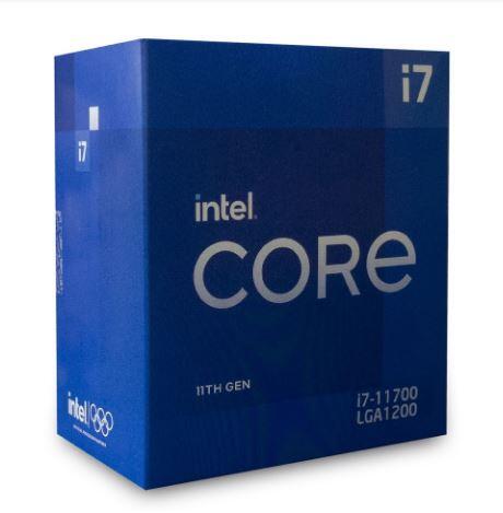 (特價出清)Intel 11代 Core i7-11700  盒裝處理器公司貨  非散片