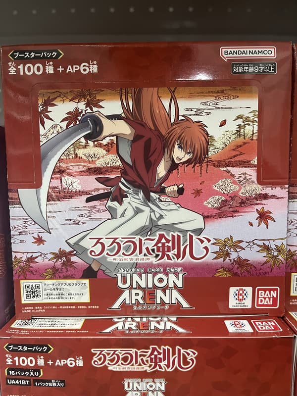 UA  神劍闖江湖 明治劍客浪漫譚 浪客劍心 補充包 UNION ARENA