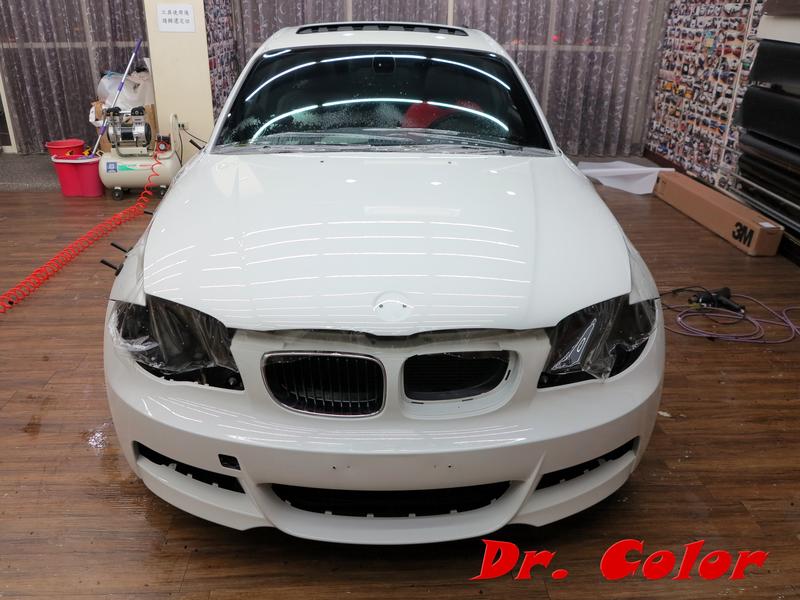 Dr. Color 玩色專業汽車包膜 BMW 118d 全車包膜細紋自體修復透明犀牛皮 (PPF)