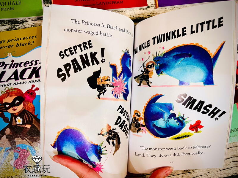 The Princess in Blackシリーズ9冊 英語絵本 新品。海外購入]9冊セット The Princess in black The Princess in