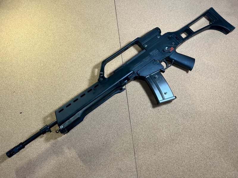 WE G36K 客製刻字版改長版G36+倍數提把鏡 H&K真品刺刀 AG36 榴彈發射器 GBB | 露天市集 | 全台最大的網路購物市集