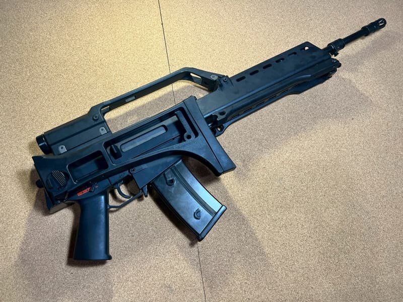 WE G36K 客製刻字版改長版G36+倍數提把鏡 H&K真品刺刀 AG36 榴彈發射器 GBB | 露天市集 | 全台最大的網路購物市集