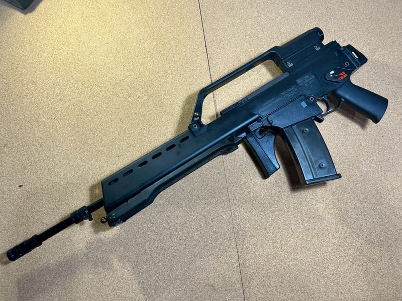 WE G36K 客製刻字版改長版G36+倍數提把鏡 H&K真品刺刀 AG36 榴彈發射器 GBB | 露天市集 | 全台最大的網路購物市集