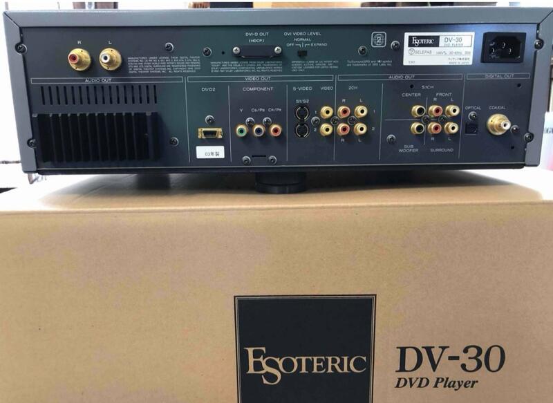 ESOTERIC SACD/CD 唱盤撥放器DV-30(s) | 露天市集| 全台最大的網路購物市集