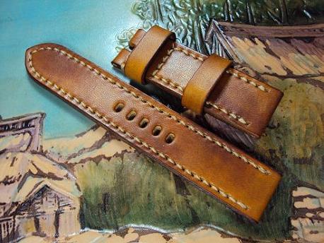 沛納海手工錶帶各廠牌錶帶都可以訂製尺寸及顏色巧將手工錶帶 Cheergiant PANERAI watch straps