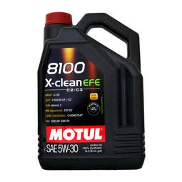 【易油網(wǎng)】MOTUL 8100 5W30 X-CLEAN EFE 全合成機油 5L #62819 #93257