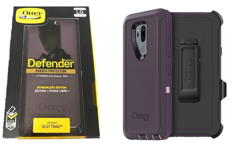 紫粉色: LG G7 G7+ Plus ThinQ用※台北快貨※美國原裝 Otterbox Defender 軍規保護殼