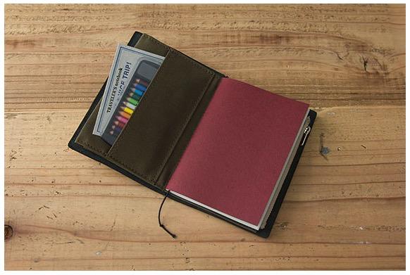 【 醜老闆選物】Traveler's Notebook PA 護照尺寸 紙棉布 收納袋 日本限定販售款 TN 旅人筆記