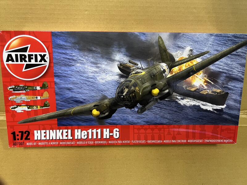 Airfix 1/72 HEINKEL He111 H-6 07007 | 露天市集 | 全台最大的網路購物市集