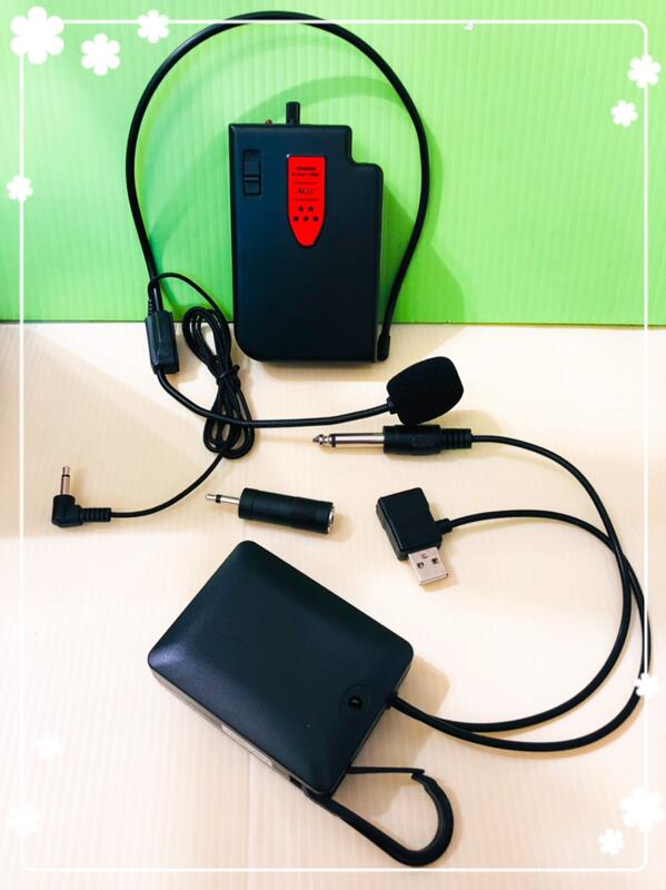╰阿曼達小舖 ╯ 擴音機 無線麥克風套組 E169 無線腰掛頭戴式耳麥 話筒音箱通用 USB接收器 教學擴音器 特價中