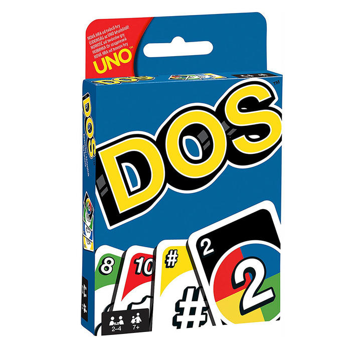實體店面 附中文說明書 DOS Card Game 顏色/數字/加法  Mattel 正版益智桌遊