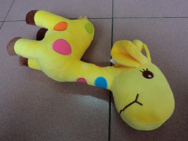 【nike100m】長頸鹿 娃娃 玩偶 約38cm 耶誕 生日 禮物 7-11 全省