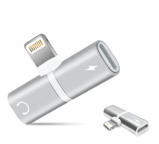 【ＢＫＹ】GARAS 耳機轉接頭充電通話二合一轉接頭 (適用於iPhone 7.8 PLUS)