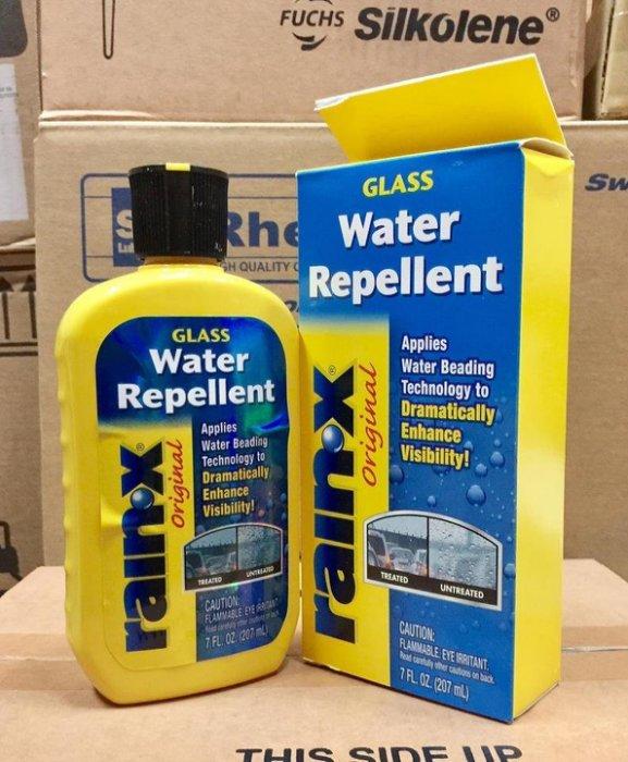 三瓶360元【油品味 輪胎 】潤克斯 Water Repellent RAIN X 潑水劑 207ml 免雨刷