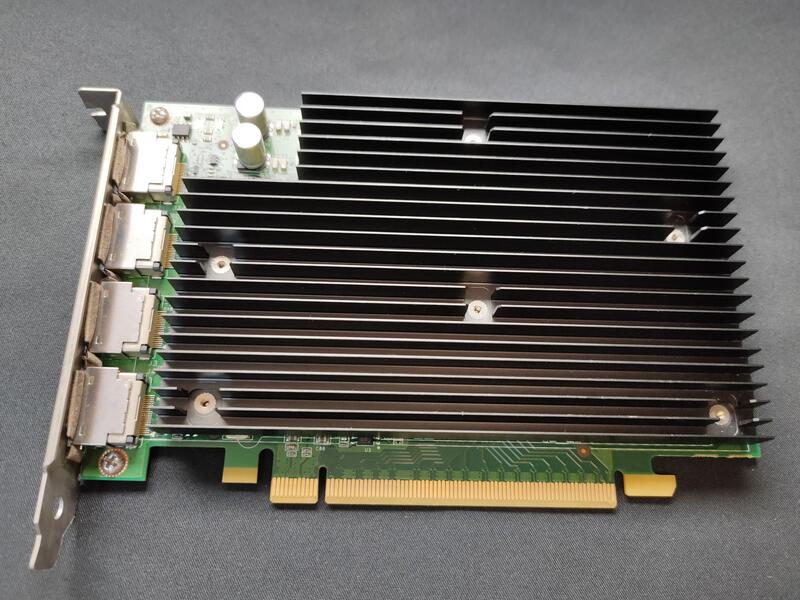 NVIDIA Quadro NVS 450 512MB D3 DDR3 4 DP 專業繪圖卡 顯示卡