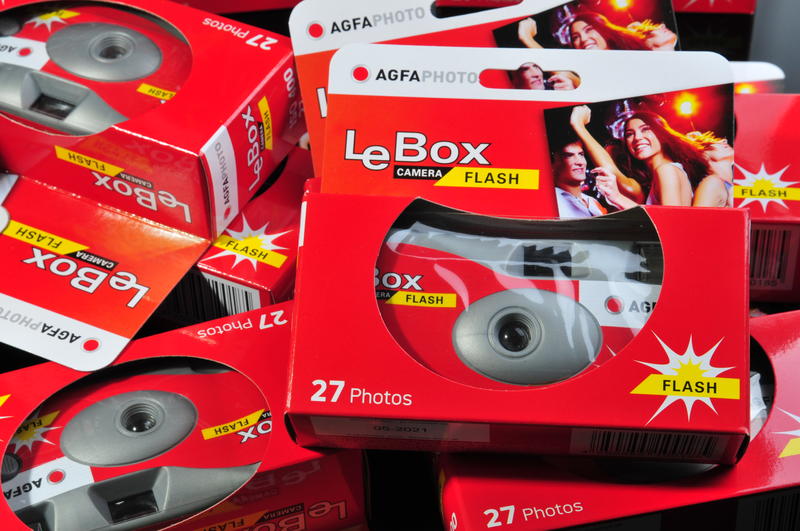 (現貨當天寄出) 愛克發Agfa LEBOX Flash 即可拍400  無燈 相機 傻瓜相機.