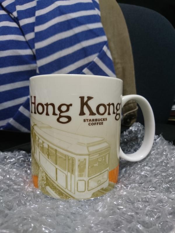 星巴克城市馬克杯 香港 Starbucks city mug Hong Kong( 未使用 )
