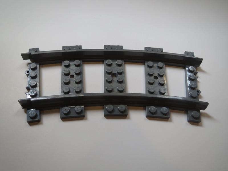LEGO 樂高火車軌道 RC彎軌(53400)