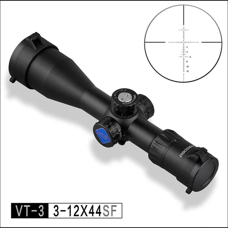 DISCOVERY 發現者 VT-3 3-12X44SF狙擊鏡 (短款)