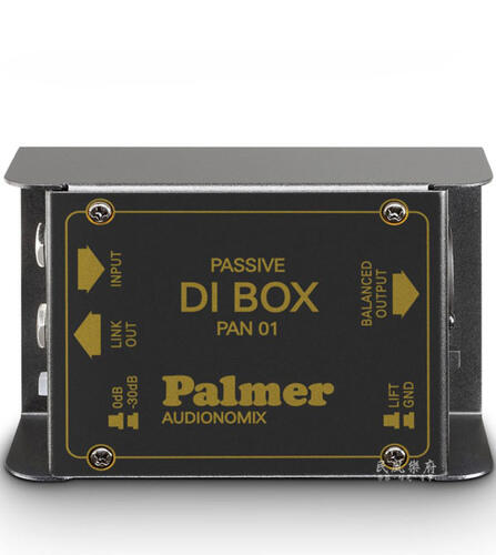 《民風樂府》Palmer PAN 01 訊號轉換盒  DI BOX 全新品公司貨 現貨在庫