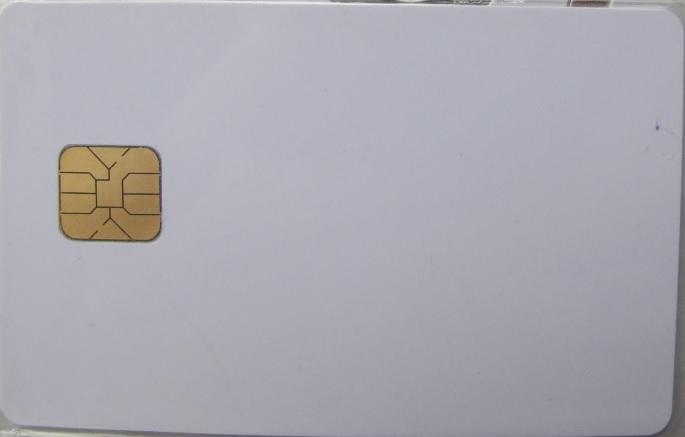 SLE 4428晶片卡，PVC塗層白卡，噴墨使用