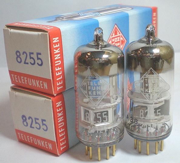 真空管Telefunken E88C=8255 =EC88=6DL4, 無<>,60s荷蘭製!for 唱頭放大 