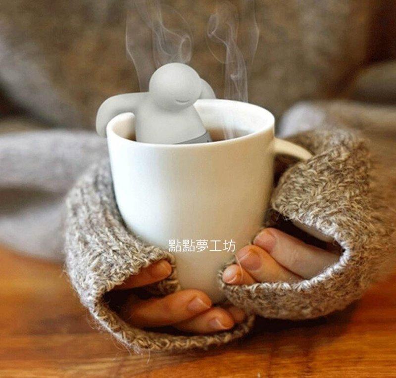 【點點夢工坊】美國fred新品Mr.Tea 茶先生 泡澡小人泡茶器 食品級耐高溫泡茶器