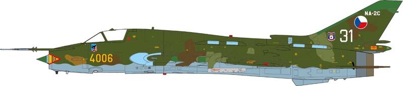 《飛機殿》預購JC Wings1/72 SU-22M4 Fitter K Czech Air Force, 32nd
