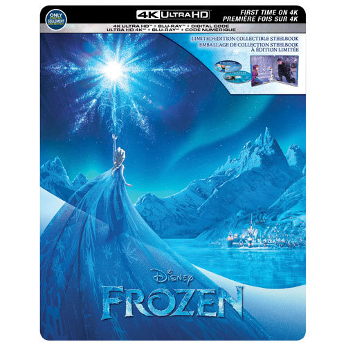 迷俱樂部｜冰雪奇緣 [藍光BD] 4K UHD+BD 雙碟鐵盒版 美版 Frozen 迪士尼 奧斯卡最佳動畫