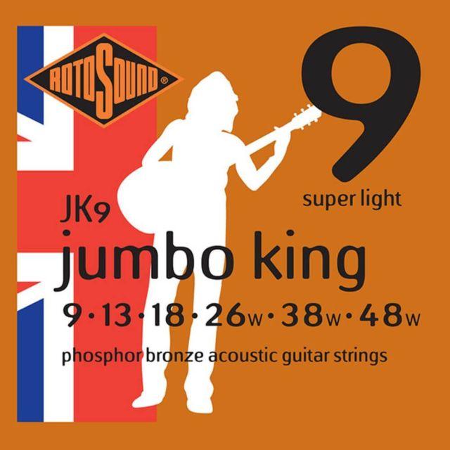 【聖地搖滾】 ROTOSOUND JK9 09-48 磷青銅 英製木吉他弦/民謠吉他弦