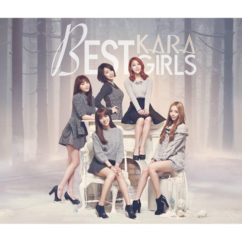 代購B盤KARA BEST GIRLS 初回限定盤CD+DVD 精選輯Limited Edition 全