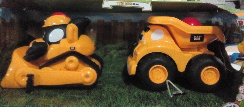 CAT 玩具車 RUCK&BULLDOZER 推土機 垃圾車 造型可愛的小車 單台