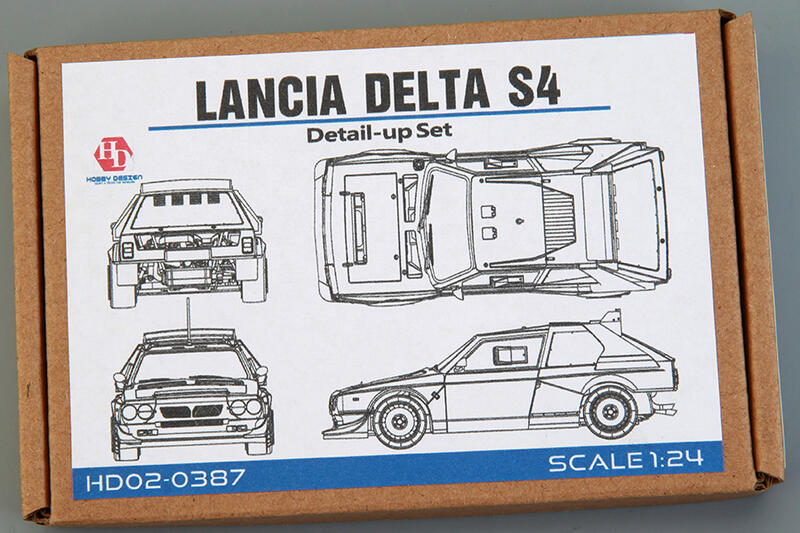 【傑作坊】現貨一組 Hobby Design HD02-0387 1/24 Lancia Delta S4改套