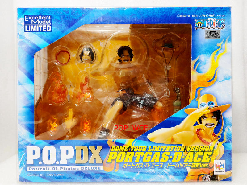 【單售王】【日版】海賊王 航海王 POP P.O.P DX Ver. DOME TOUR 火拳艾斯 會場限定 模型公仔