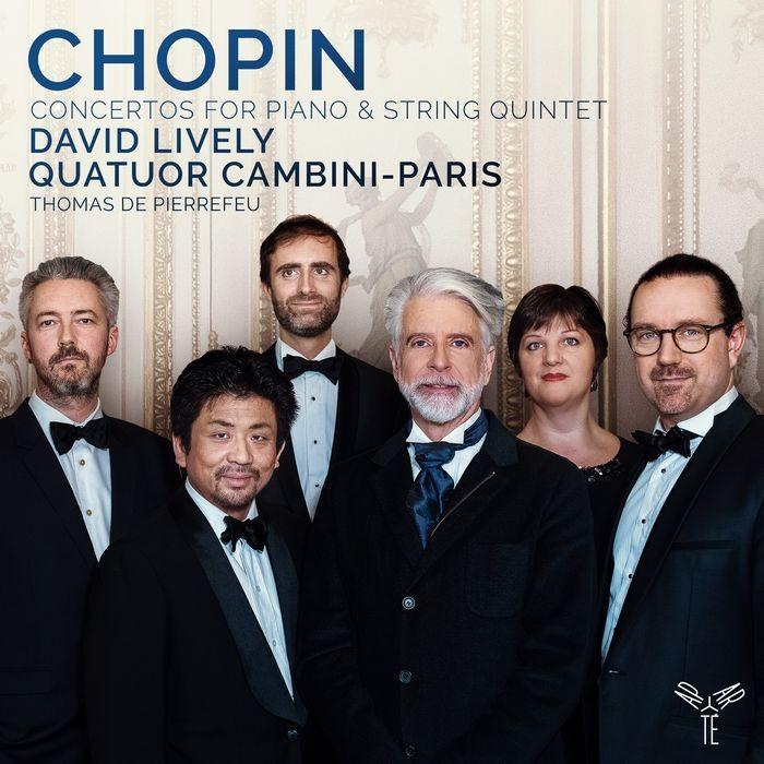 合友唱片 蕭邦 第一第二號鋼琴協奏曲(室內樂版) 大衛·里夫利 鋼琴 巴黎-坎比尼四重奏 CD