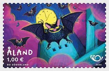 2020年Aland哺乳動物郵票