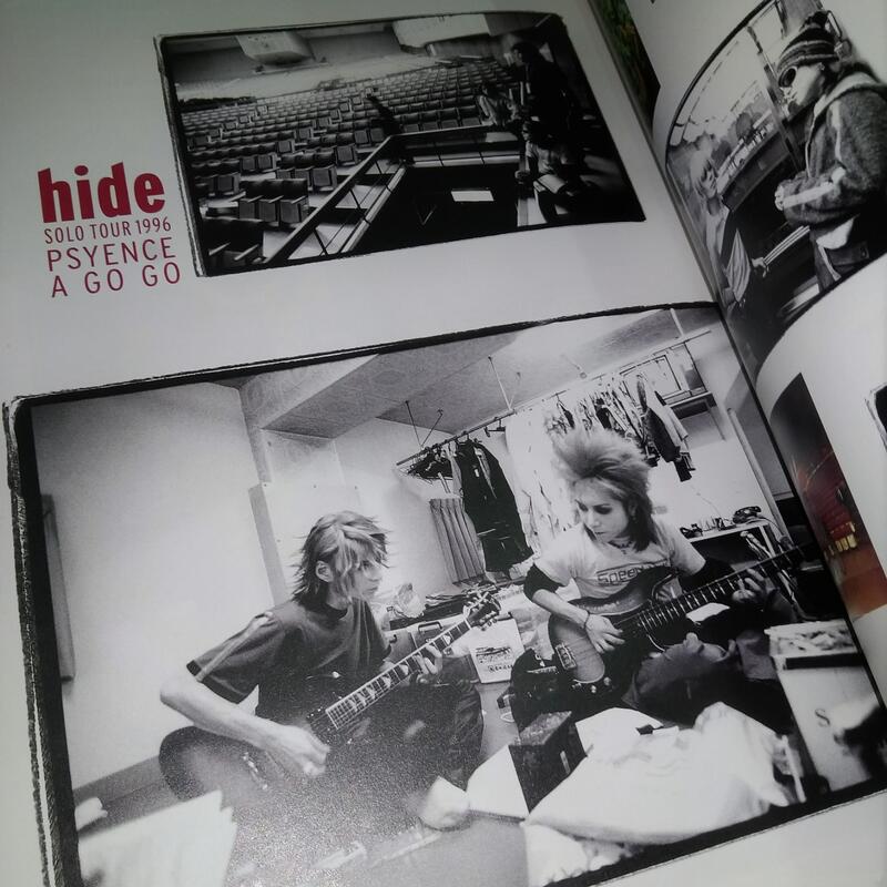 hide PSYENCE A Go Go 演唱會寫真集SOLO TOUR LIVE 1996 1128 | 露天市