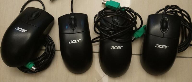 ACER光學滑鼠PS2隨機出貨每支35....買10支免運費(參考圖新舊不一)