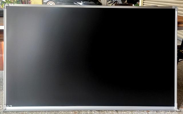 台灣製鋁框磁性琺瑯黑板日製黑色黑板面高90X120教學黑板塗鴉板彩繪板告示牌留言板-大新白板台南免運費