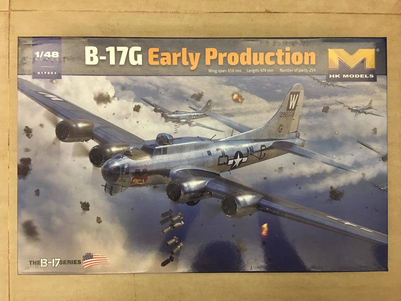 【六角形小鋪】HK  B-17G Models new 飛行堡壘 超精密轟炸機 1/48 內構精彩 現貨
