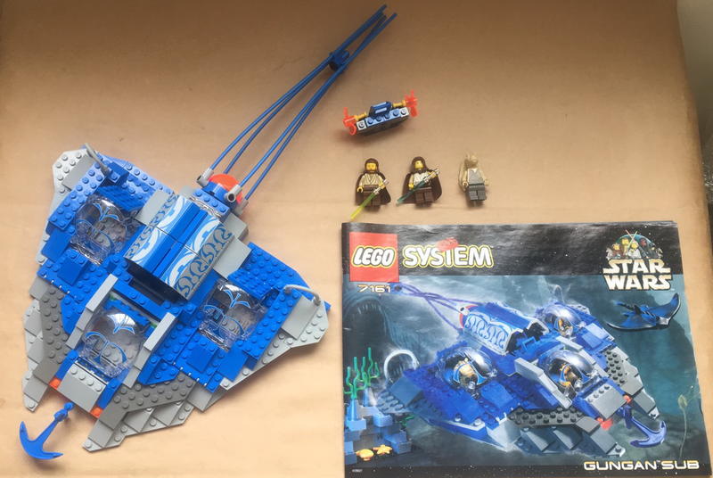 樂高 Lego 7161 Star Wars 剛耿潛水艇(星際大戰/歐比王/恰恰賓克斯)
